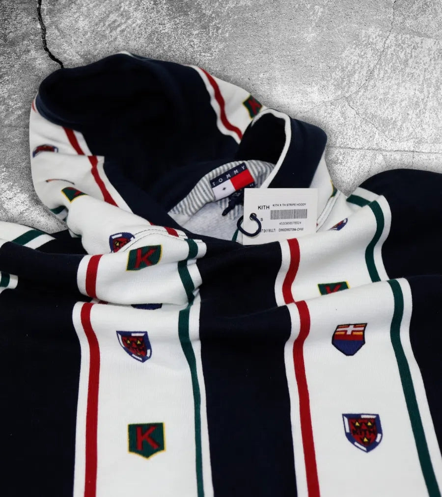 KITH x Tommy Hoodie Weiß